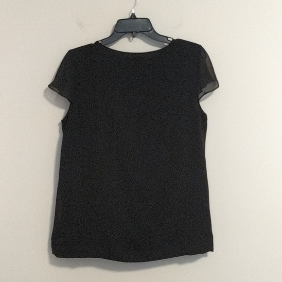 DKNYC black shortsleeved top size Medium - Picture 5 of 7